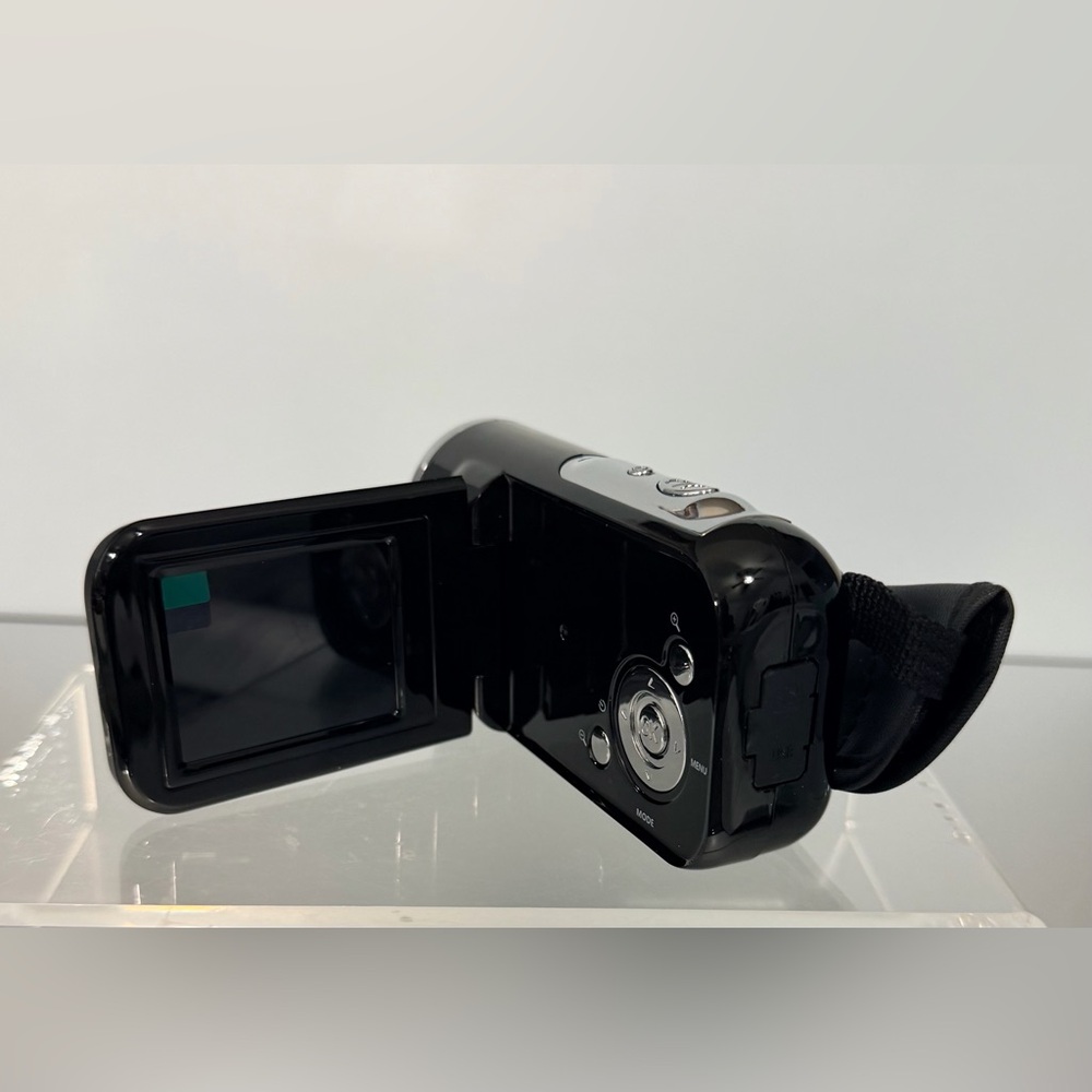Black Digital Video Camera LCD Display Screen - Picture 3 of 10